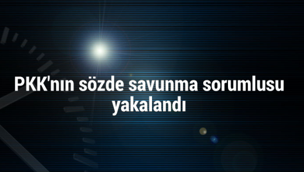 Örgütün Sözde Savunma Sorumlusu Yüksekova’da Yakalandı