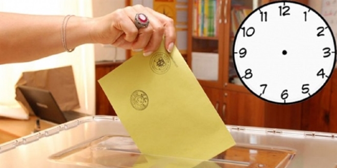 YSK Oy Kullanma Saatlerini Değiştirdi